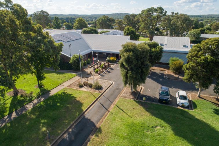 Coonabarabran MPS drone shot