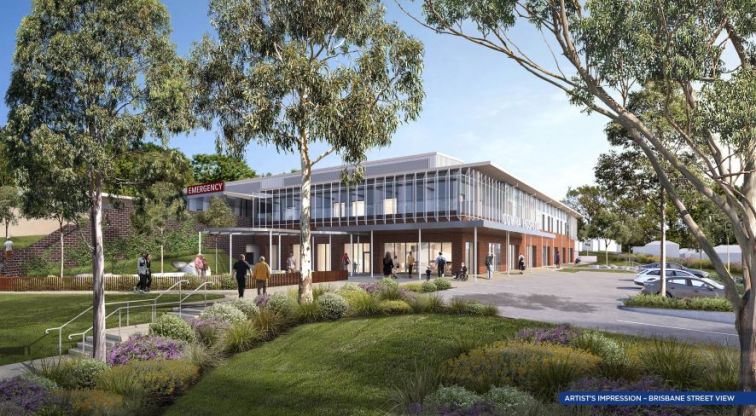 Cowra Hospital Redevelopment Artist Impression