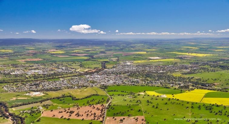 Cowra Town Aerial