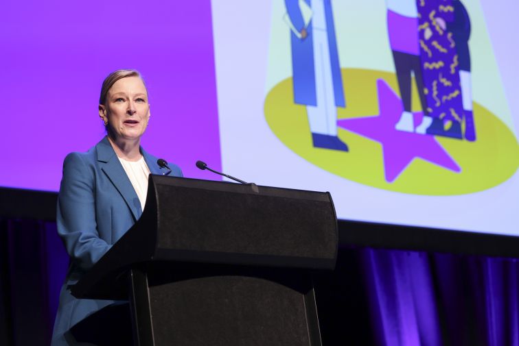 NSW Women of the year Awards 2024 Ceremony - MC Leigh Sales