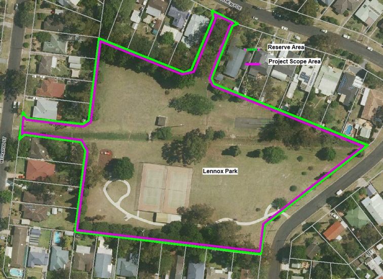 WSIG - Blue Mountains -  Lennox Park Aerial