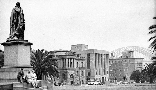 NSW Treasury building, 1938