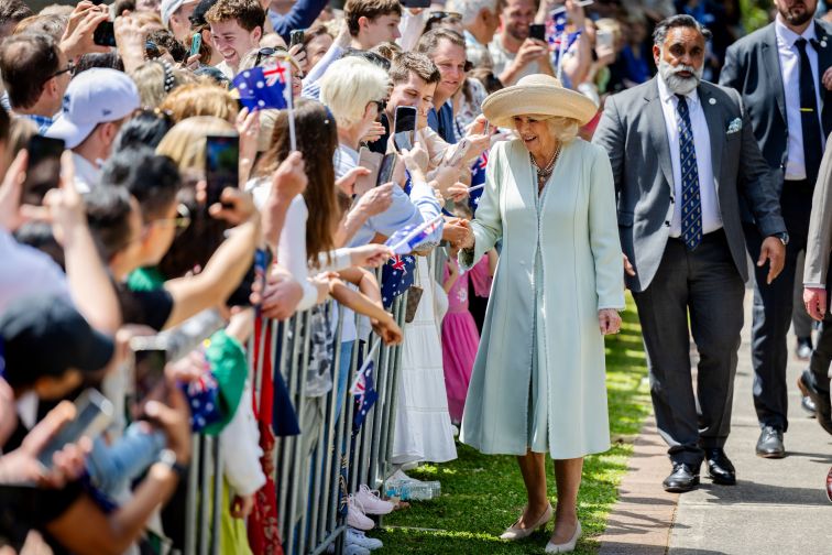 Queen Camilla at St Thomas' Anglican Church