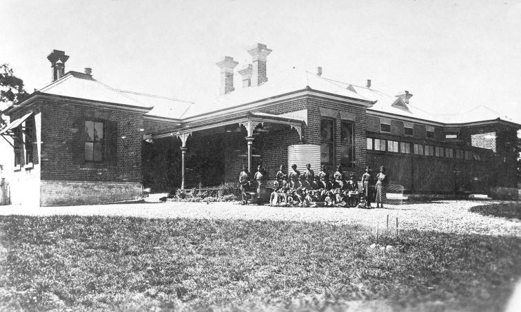 Cootamundra Domestic Training Home for Aboriginal Girls, circa 1920.