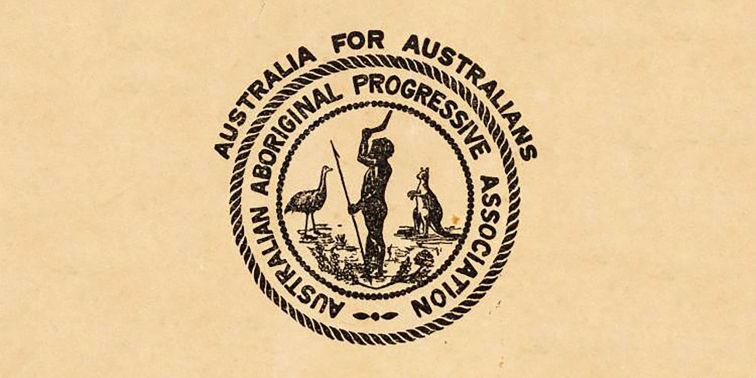 Australian Aboriginal Progressive Association logo.