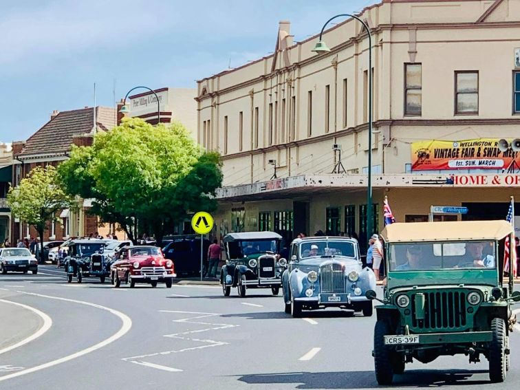 Wellington Vintage Fair Street Parade