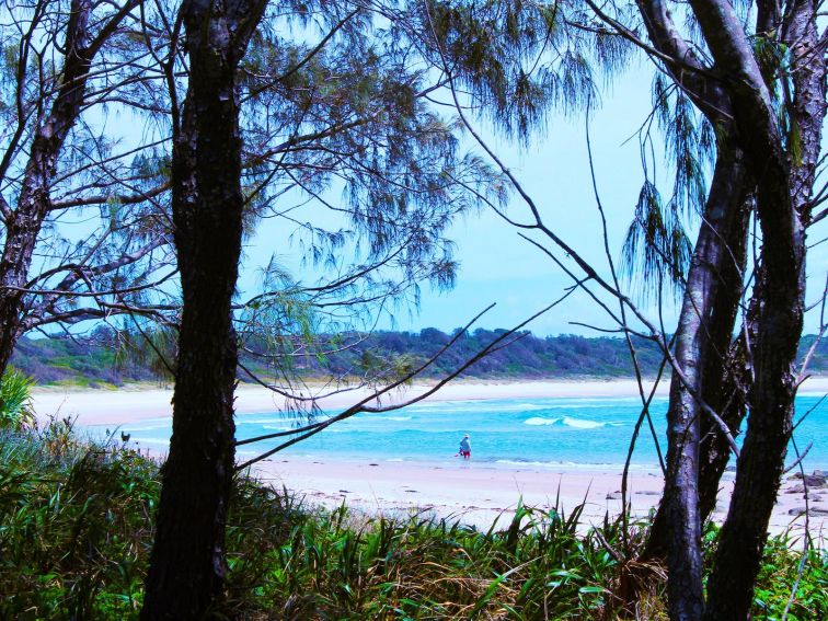 Iluka’s Bluff Beach is tranquil and family friendly.