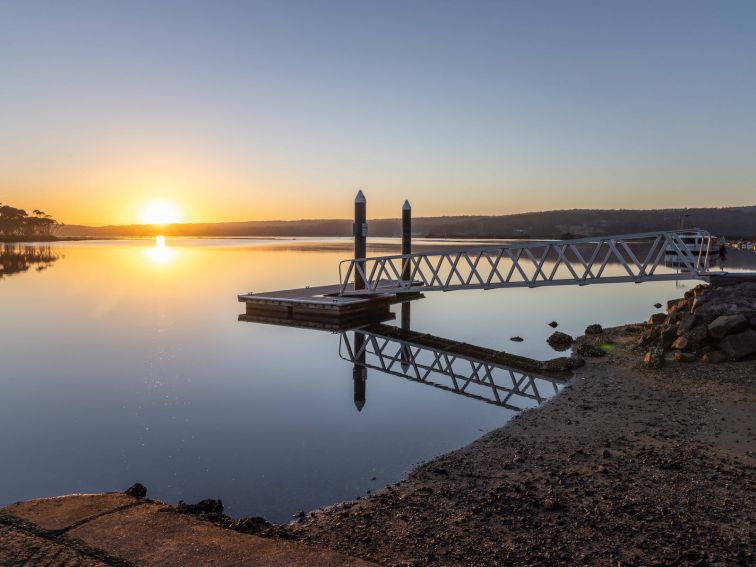 Pambula Lake and Boat Ramp, Sapphire Coast NSW, fishing, Merimbula