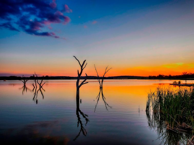 Sunset on the Lake