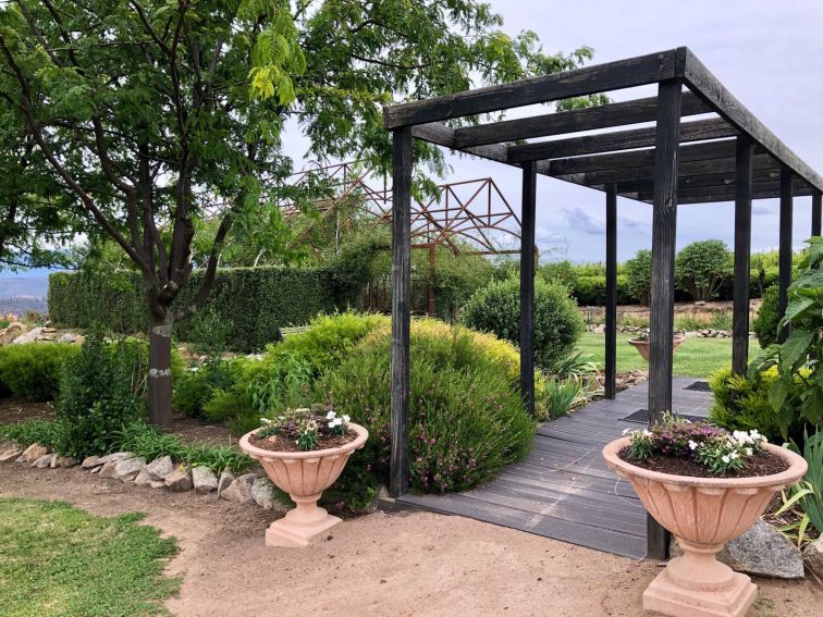 Church entry walkway