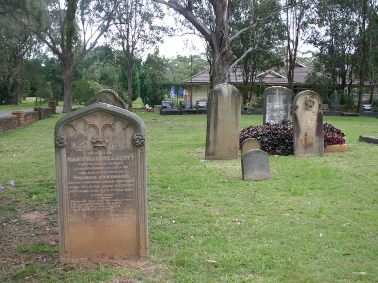 St Mary the Virgin Anglican Church graveyard