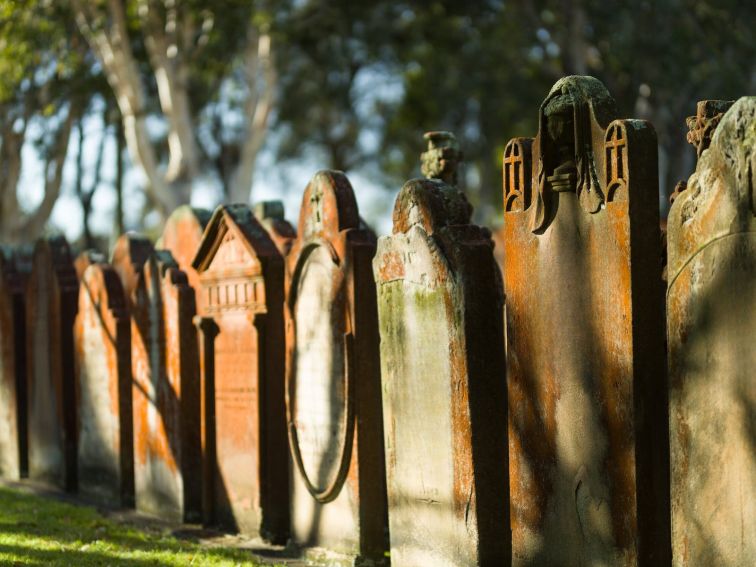 old heritage monuments in a row