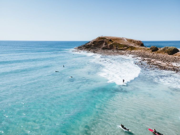 Image of the water at Crescent Head