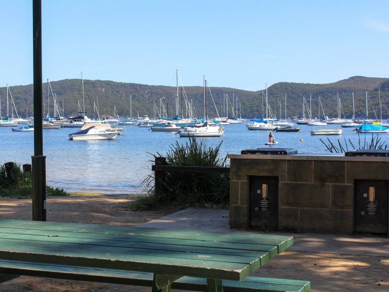 Clareville Beach BBQ area