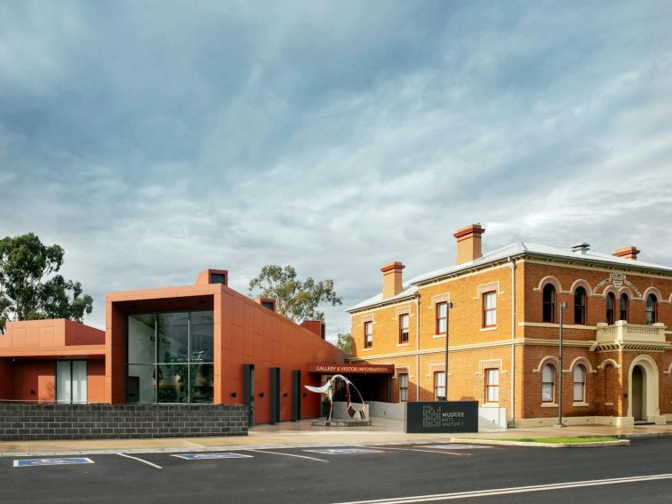 Exterior view of Mudgee Arts Precinct