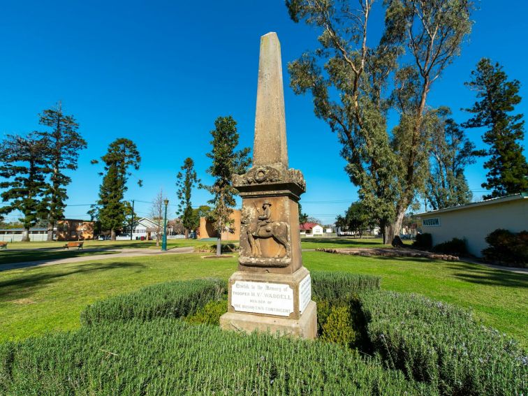 Singleton Boer War Memorial - Burdekin Park