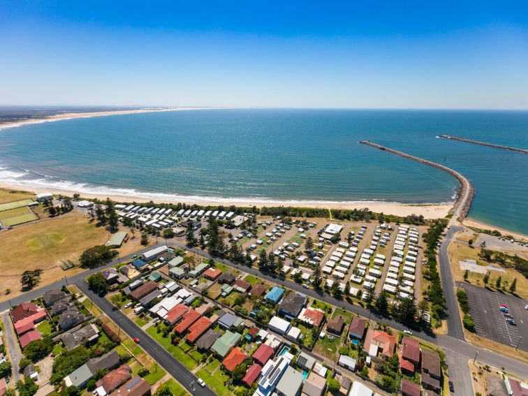 Stockton Beach - Aerial