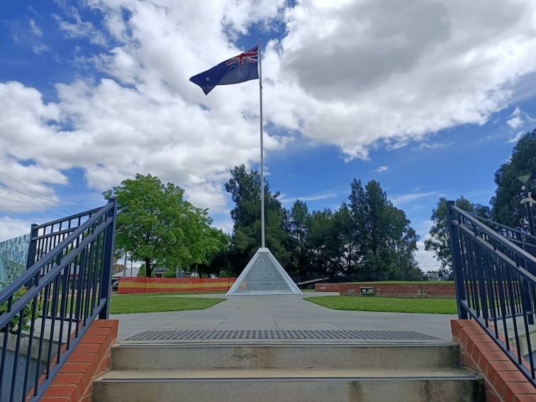 Bathurst Flagstaff, on a sunny day.