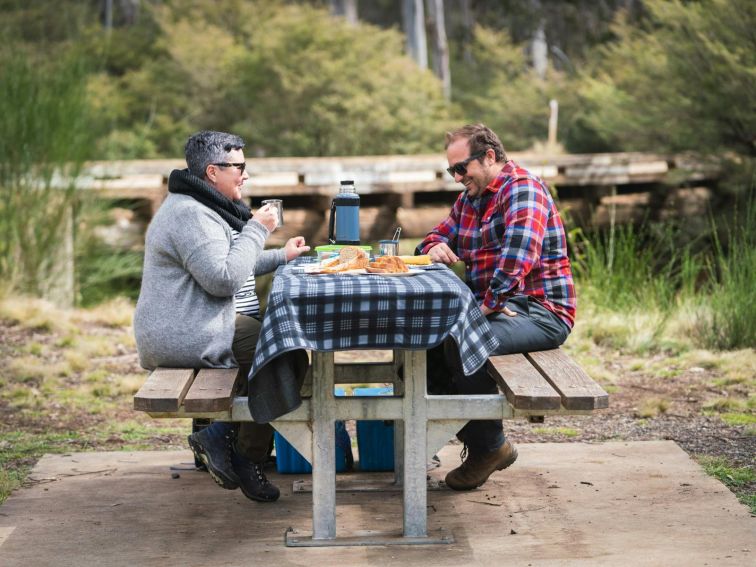 Picnicking at Manning RIver