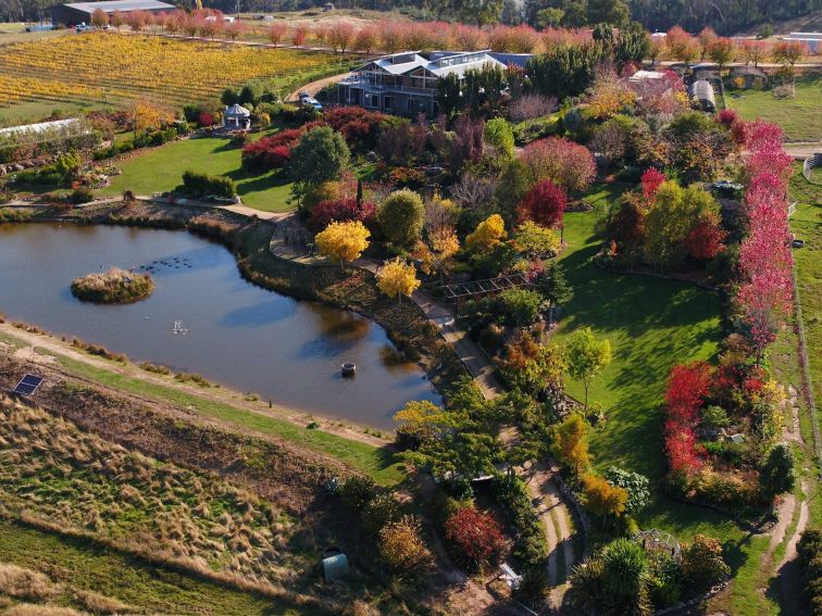 Aerial from east