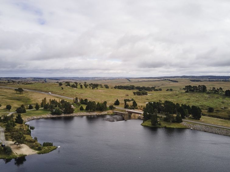 Aerial image of Pejar Dam