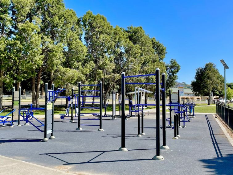 Outdoor Exercise Equipment - Endeavour Park @ Gunning Showground