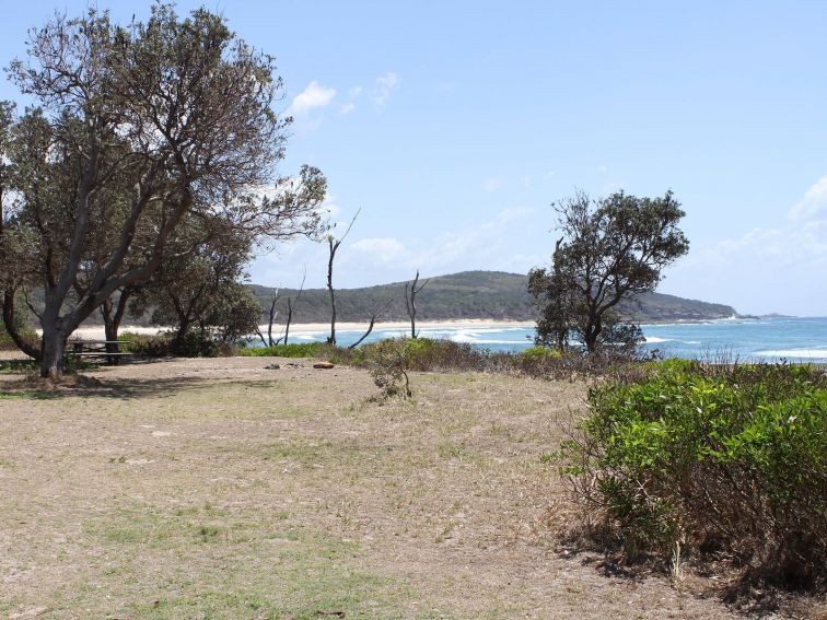 View from Shelley Head Campground.