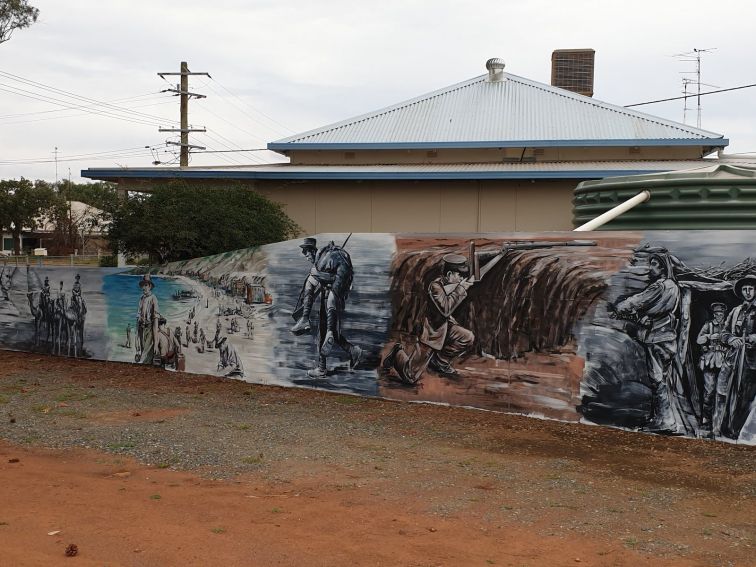 Ungarie War Murals