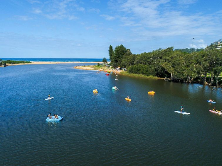 Their idyllic coastal lagoon location