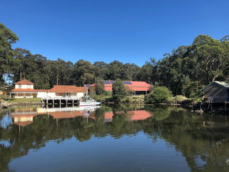 The grounds at Jervis Bay Maritime Museum