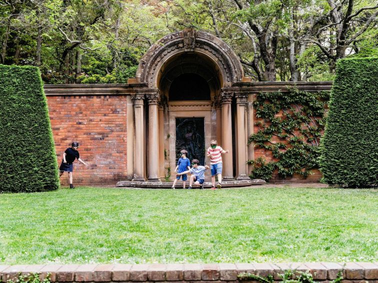 Bacchus fountain