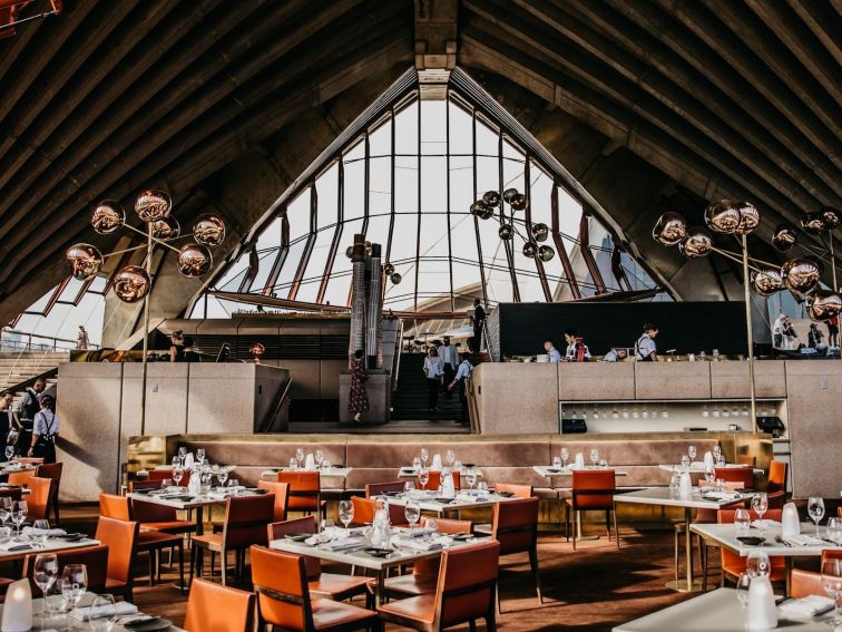 Interior of Bennelong Restaurant