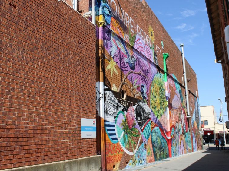 Cowra Laneway Mural