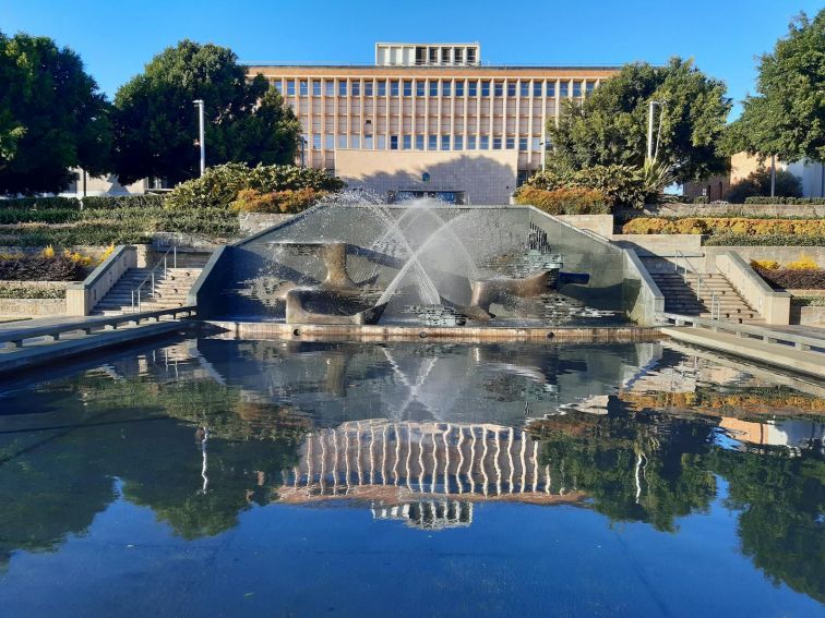 Civic Park Margel Hendel Fountain