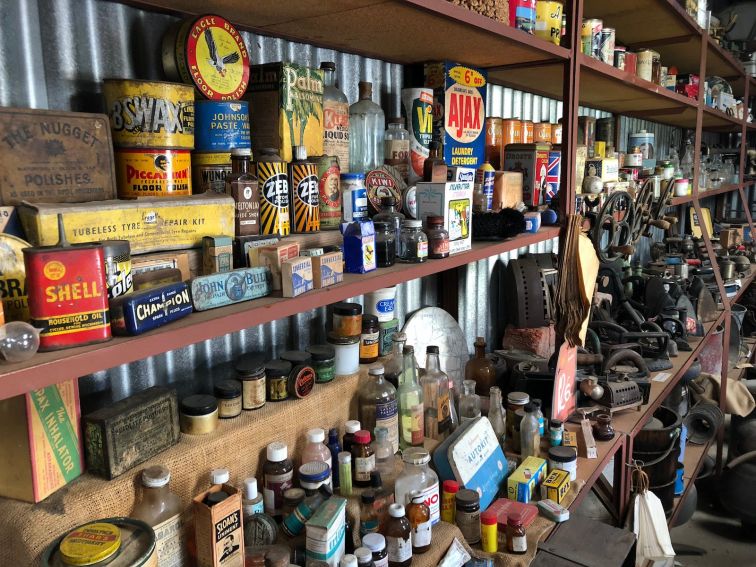 A small sample of the Mudgee Museum's General Store Display