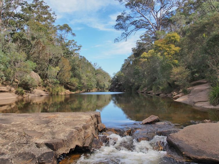 Ingleburn Weir Waterway