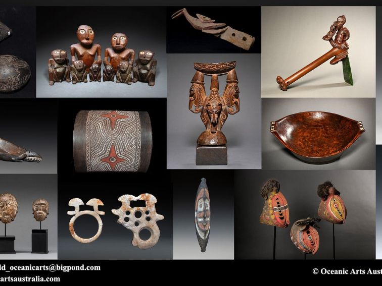 Oceanic Tribal Art Available at our Gallery