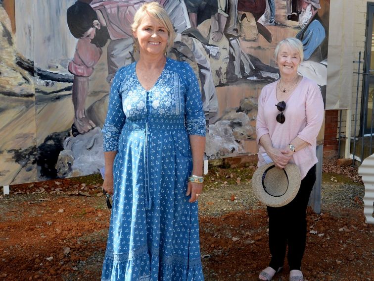 Mural unveiling