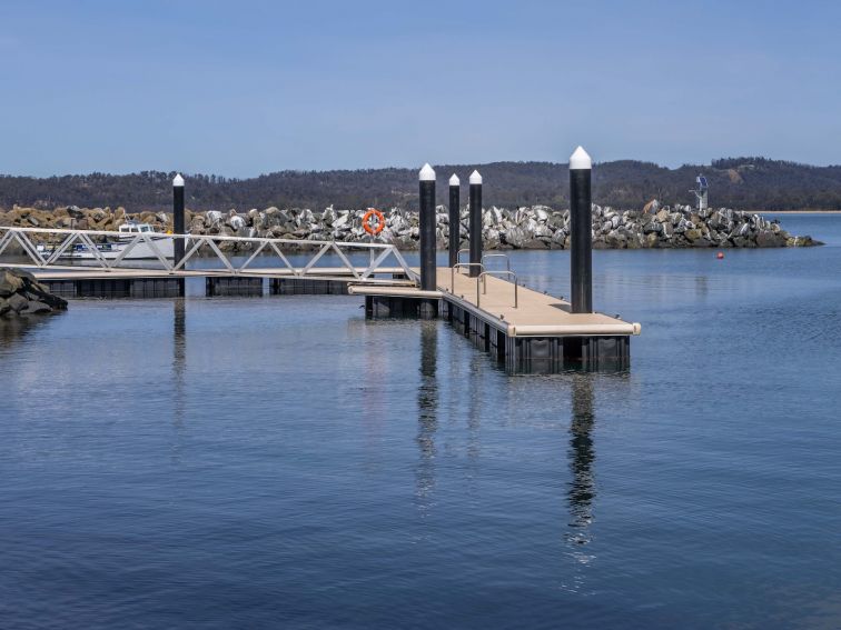 Quarantine Bay and Boat Ramp, Eden, Fishing ramp, swimming,  NSW south coast, Sapphire Coast