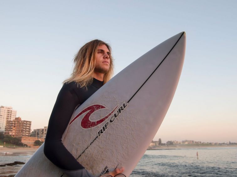 Surfing at Cronulla Beach