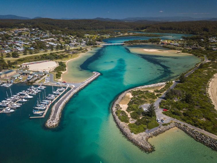 Bermagui Harbour, Bermagui, Fishing, Sapphire Coast,  NSW