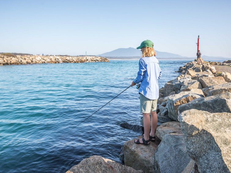 Bermagui Harbour, Sapphire Coast,  Bermagui, fishing