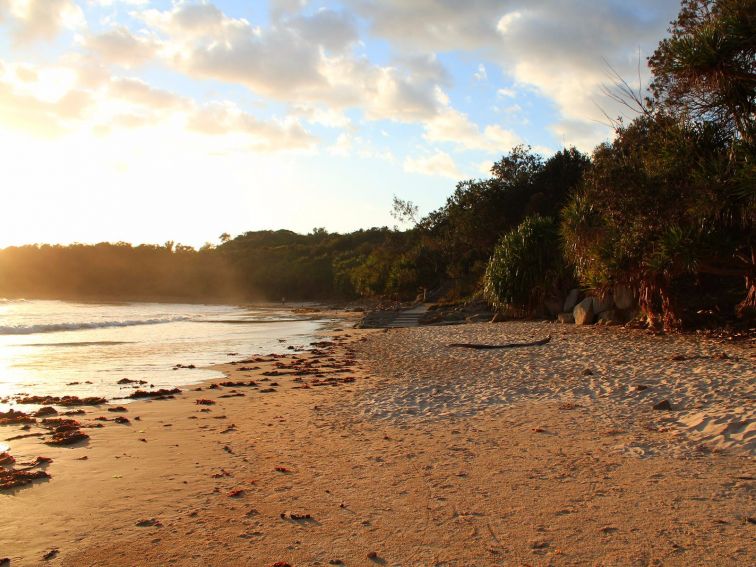 Serene at sunrise. Spooky Beach, Angourie.