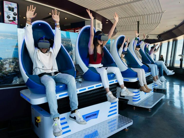 VR Rollercoaster Experience At Sydney Tower Eye