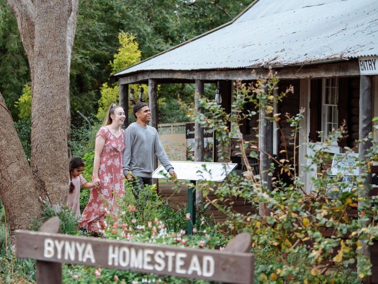 Bynya Homestead and Museum Entrance