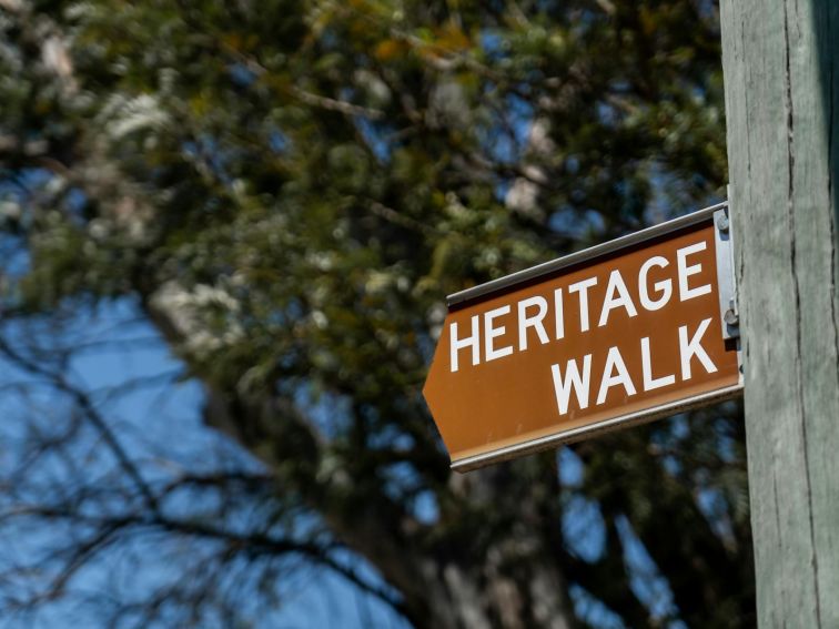 Heritage Walk Sign