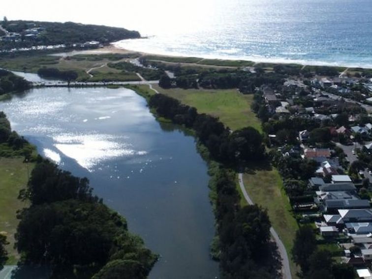 View of Curl Curl Lagoon