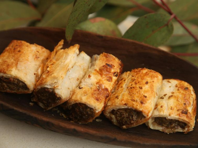 Kangaroo Sausage Rolls