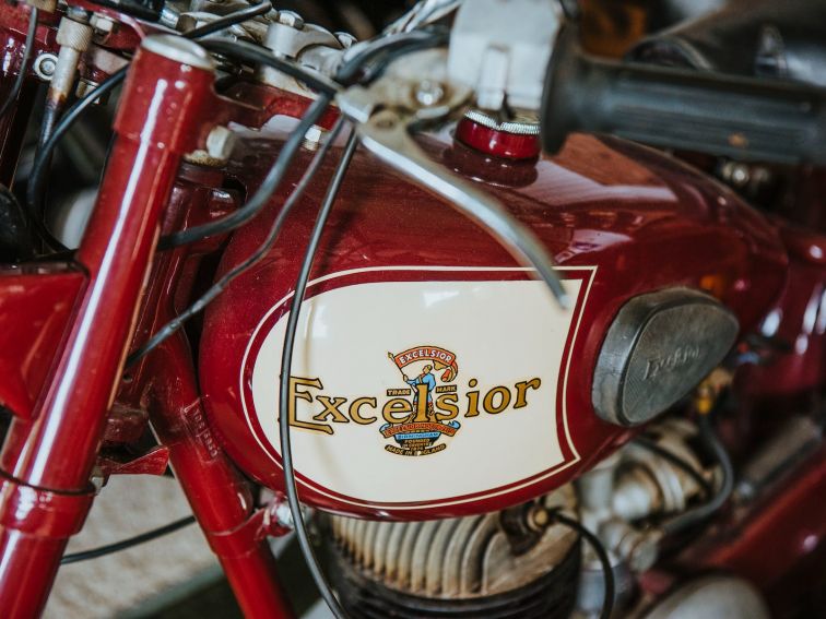 Red motorcycle from the robert stein vineyard in mudgee