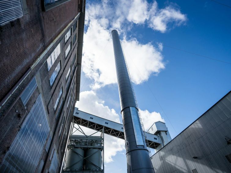 White Bay Power Station Chimneys